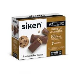 Siken Form Barrita Sustitutiva Cookie, 8x44gr.