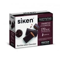 Siken Form Barrita Sustitutiva Chocolate, 8x44g.