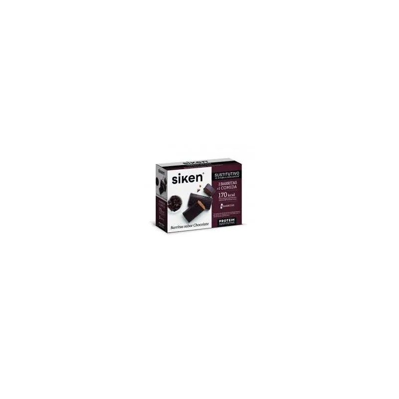 Siken Form Barrita Sustitutiva Chocolate, 8x44g.