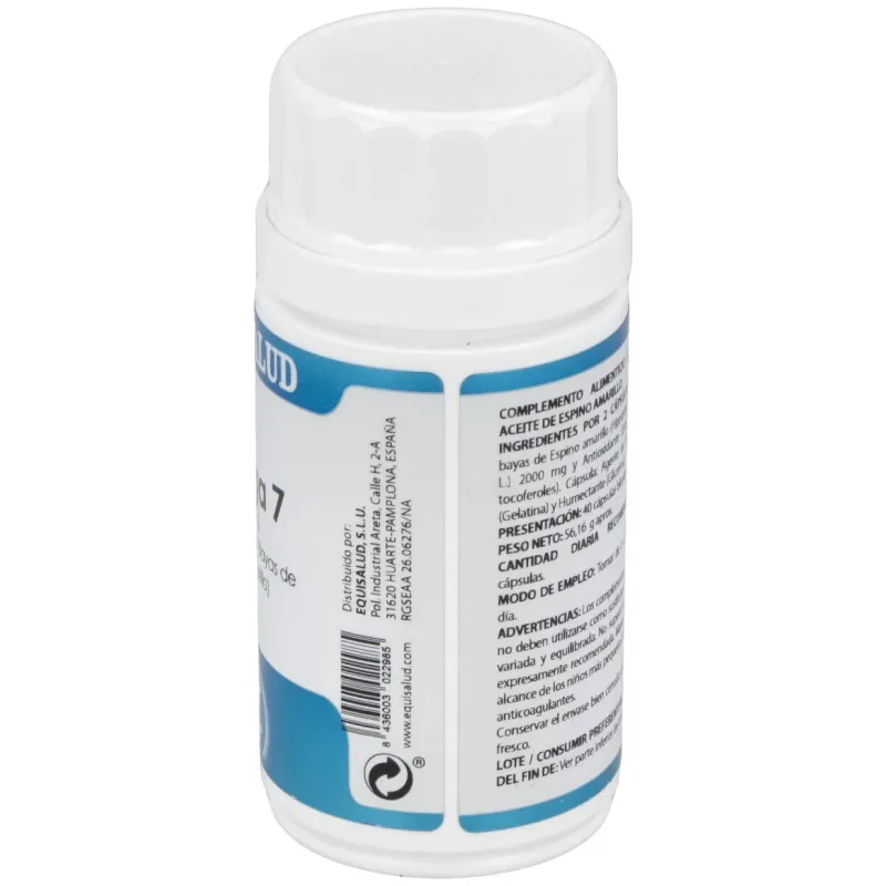 Equisalud Omega 7 1000 mg 40 perlas | Farmacia Barata Equisalud Omega 7 1000 mg 40 perlas | Farmacia Barata