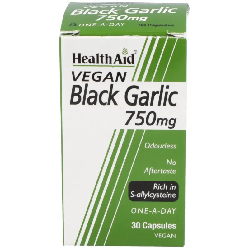 Ajo Negro 750 mg 30 cápsulas | Farmacia Barata Ajo Negro 750 mg 30 cápsulas | Farmacia Barata