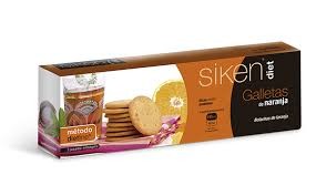 Siken Diet Galletas Naranaja, 15 Uds.