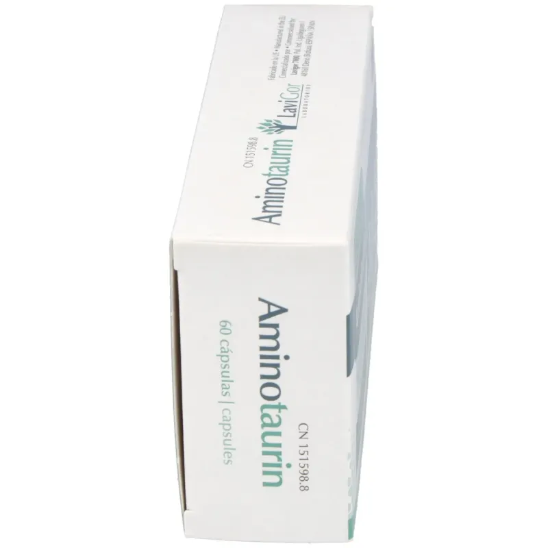 Aminotaurin 60 Cápsulas | Farmacia Barata
