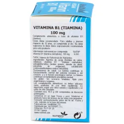 Vitamina B1 Tiamina 100 mg Health Aid | Farmacia Barata Vitamina B1 Tiamina 100 mg Health Aid | Farmacia Barata