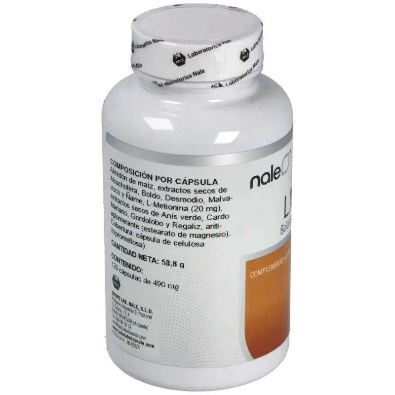 Nale Liver Balance Cleanse 120 cápsulas | Farmacia Barata