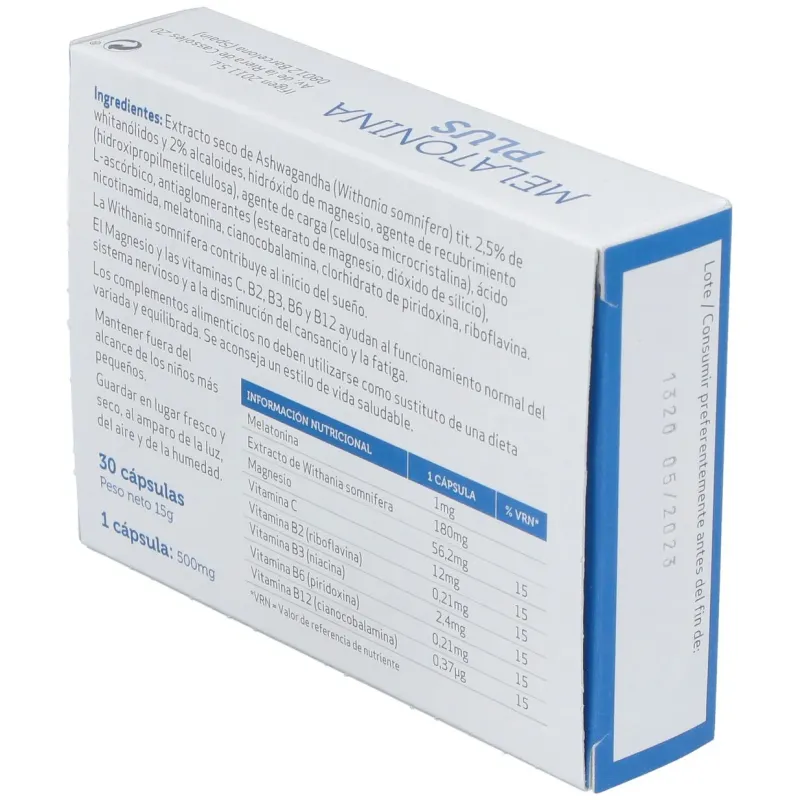 Melatonina Plus | Farmacia Barata
