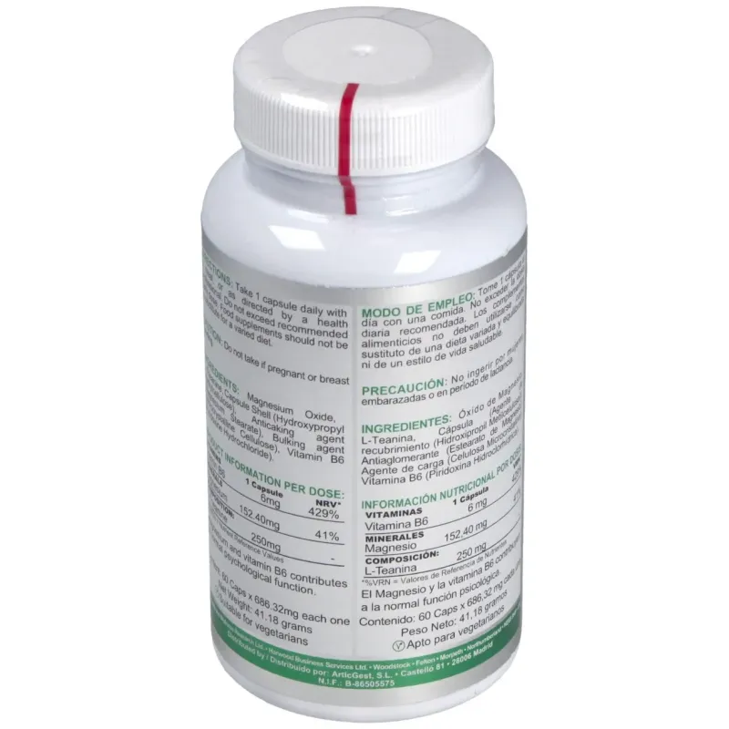 Airbiotic Teanina AB Complex 60 cápsulas | Farmacia Barata
