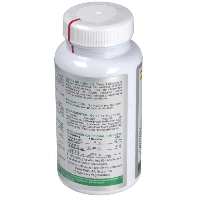 Airbiotic Teanina AB Complex 60 cápsulas | Farmacia Barata