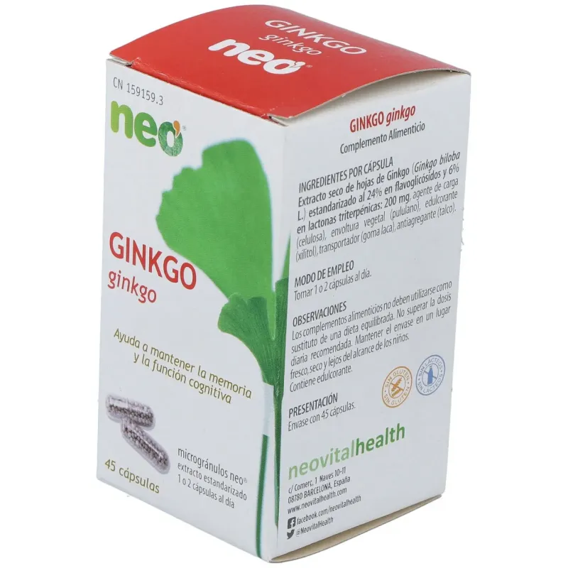 Neo Ginkgo Biloba | Farmacia Barata