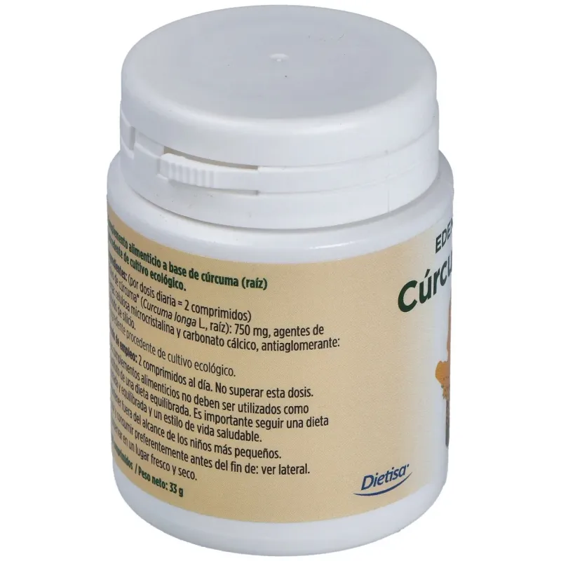Edensan Cúrcuma Bio 60 Comprimidos | Farmacia Barata Edensan Cúrcuma Bio 60 Comprimidos | Farmacia Barata