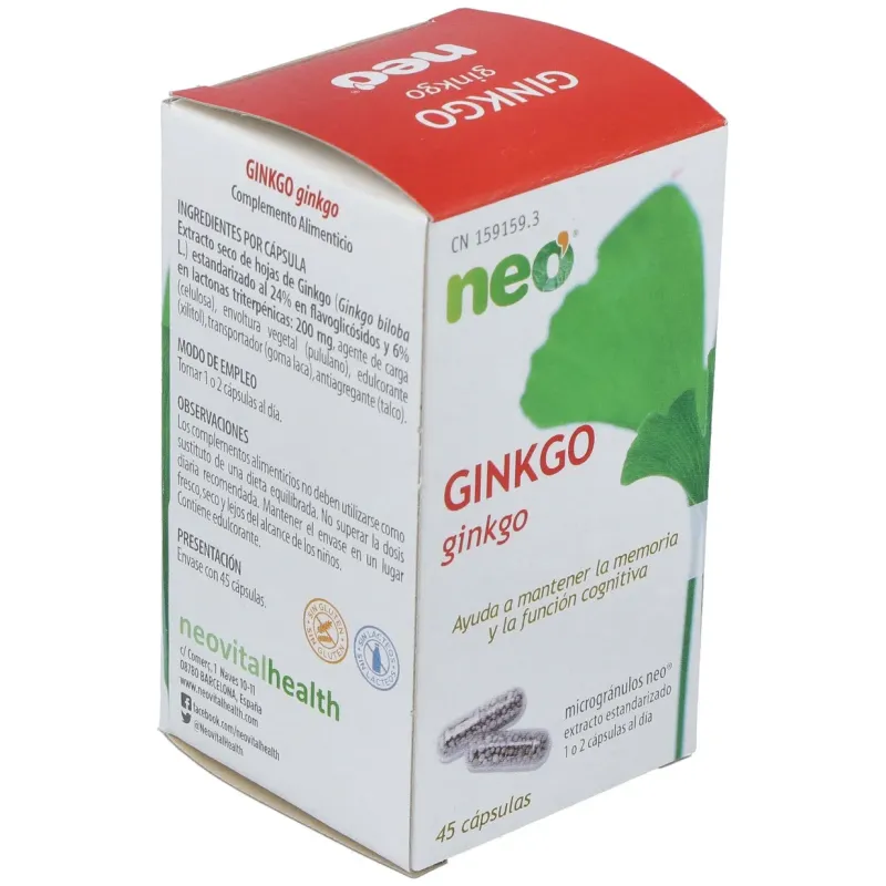 Neo Ginkgo Biloba | Farmacia Barata