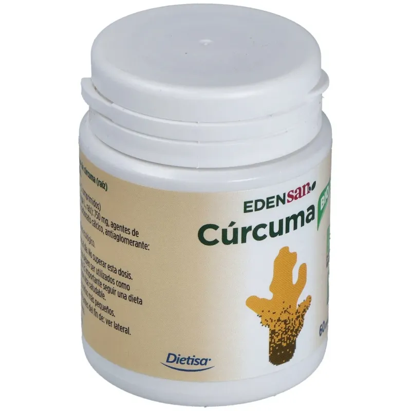 Edensan Cúrcuma Bio 60 Comprimidos | Farmacia Barata Edensan Cúrcuma Bio 60 Comprimidos | Farmacia Barata