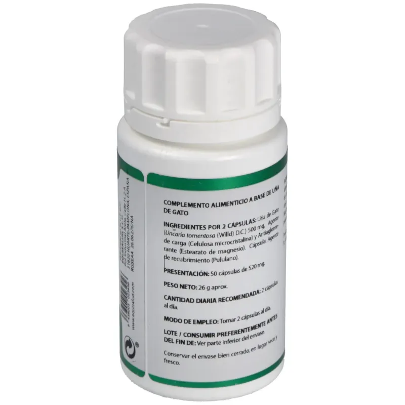Equisalud Holofit Uña de Gato 50 cápsulas | Farmacia Barata Equisalud Holofit Uña de Gato 50 cápsulas | Farmacia Barata