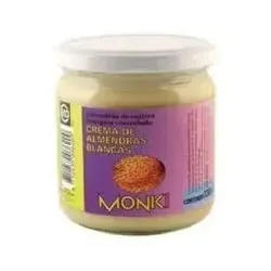 Monki - Crema de Almendras Blancas, 330 gr, Bio
