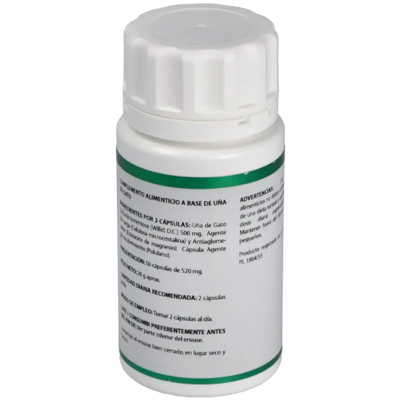 Equisalud Holofit Uña de Gato 50 cápsulas | Farmacia Barata Equisalud Holofit Uña de Gato 50 cápsulas | Farmacia Barata