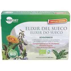 Waydiet Elixir Del Sueco, 20 ampollas