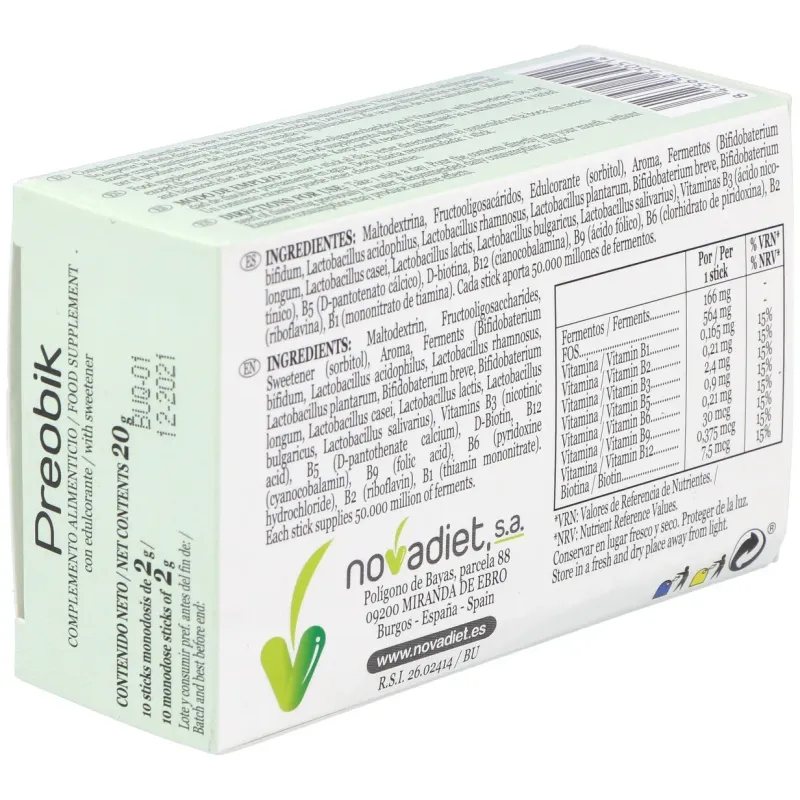 Preobik 10 Sticks | Farmacia Barata
