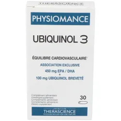 Therascience Ubiquinol 3, 30 Cápsulas.