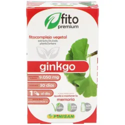 Pinisan Fitopremium Ginkgo, 30 cápsulas