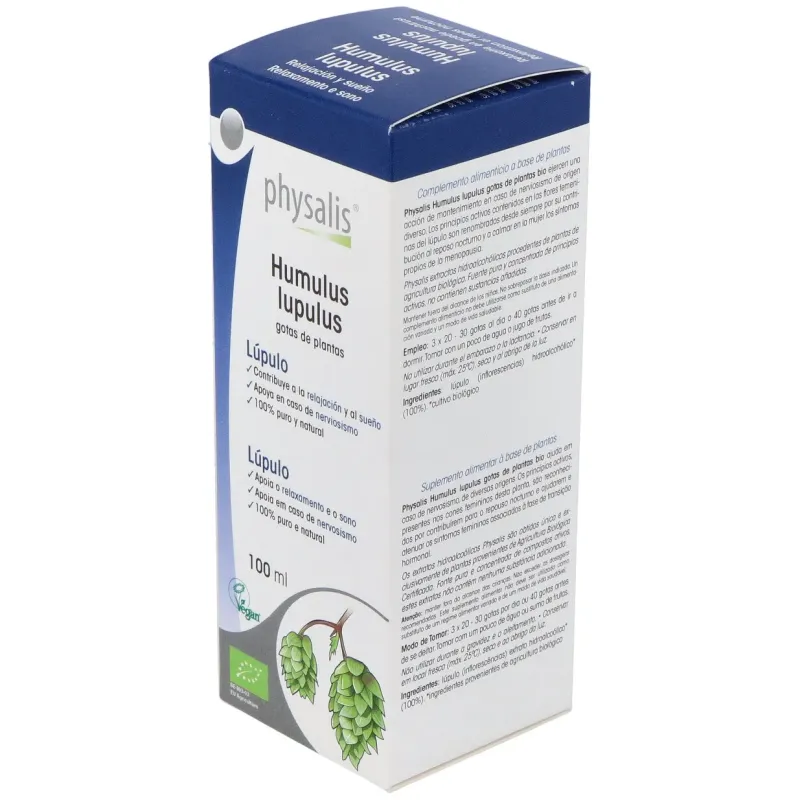 Extracto de Lúpulo Bio Physalis 100 ml | Farmacia Barata Extracto de Lúpulo Bio Physalis 100 ml | Farmacia Barata
