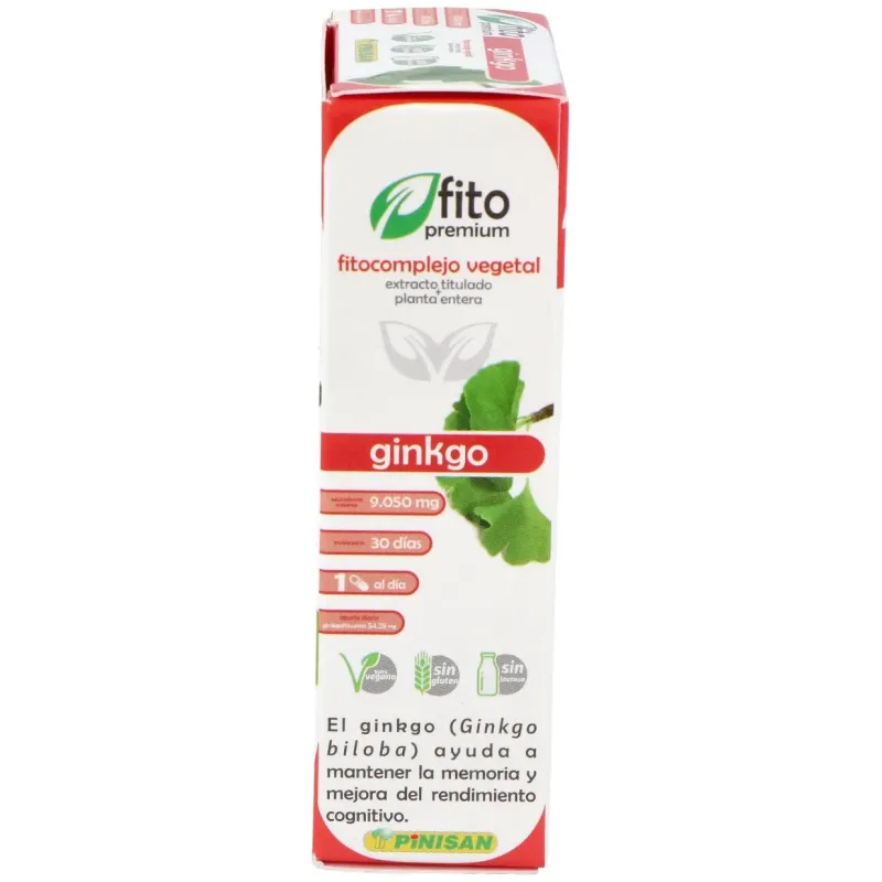 Fitopremium Ginkgo 30 cápsulas | Farmacia Barata Fitopremium Ginkgo 30 cápsulas | Farmacia Barata