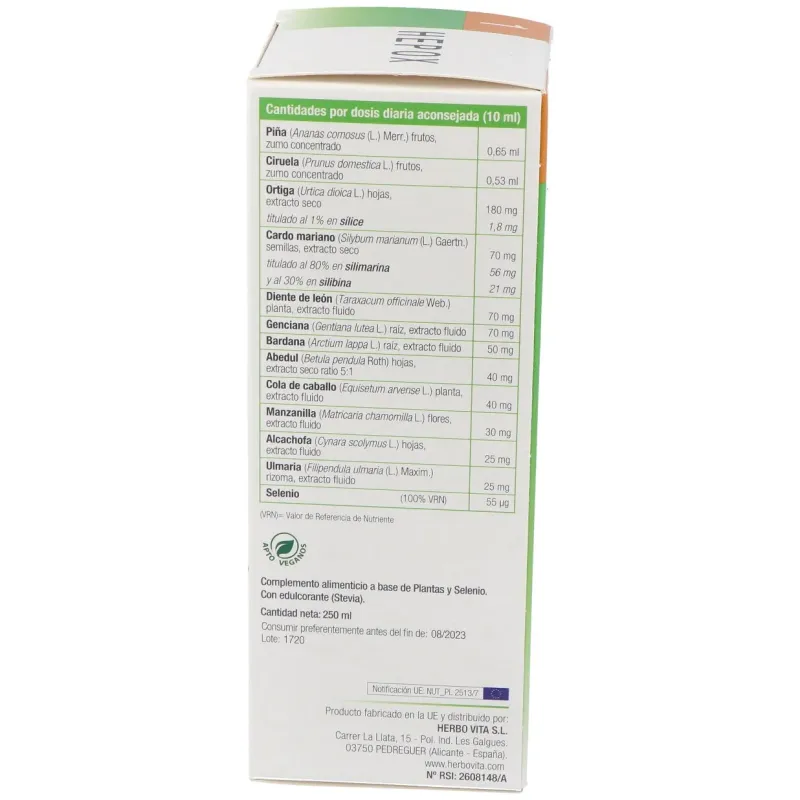 Herbovita Hepox 250 ml | Farmacia Barata