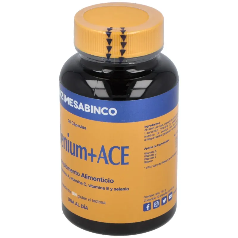 Selenium + ACE 30 Comprimidos | Farmacia Barata