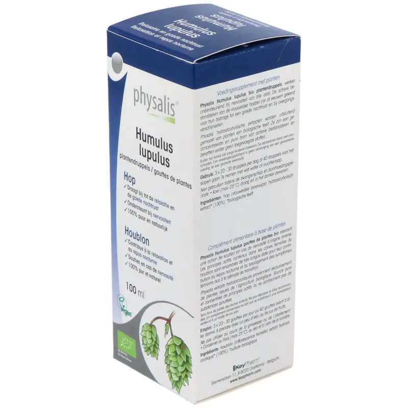 Extracto de Lúpulo Bio Physalis 100 ml | Farmacia Barata Extracto de Lúpulo Bio Physalis 100 ml | Farmacia Barata