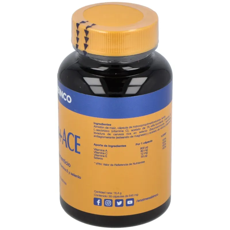 Selenium + ACE 30 Comprimidos | Farmacia Barata