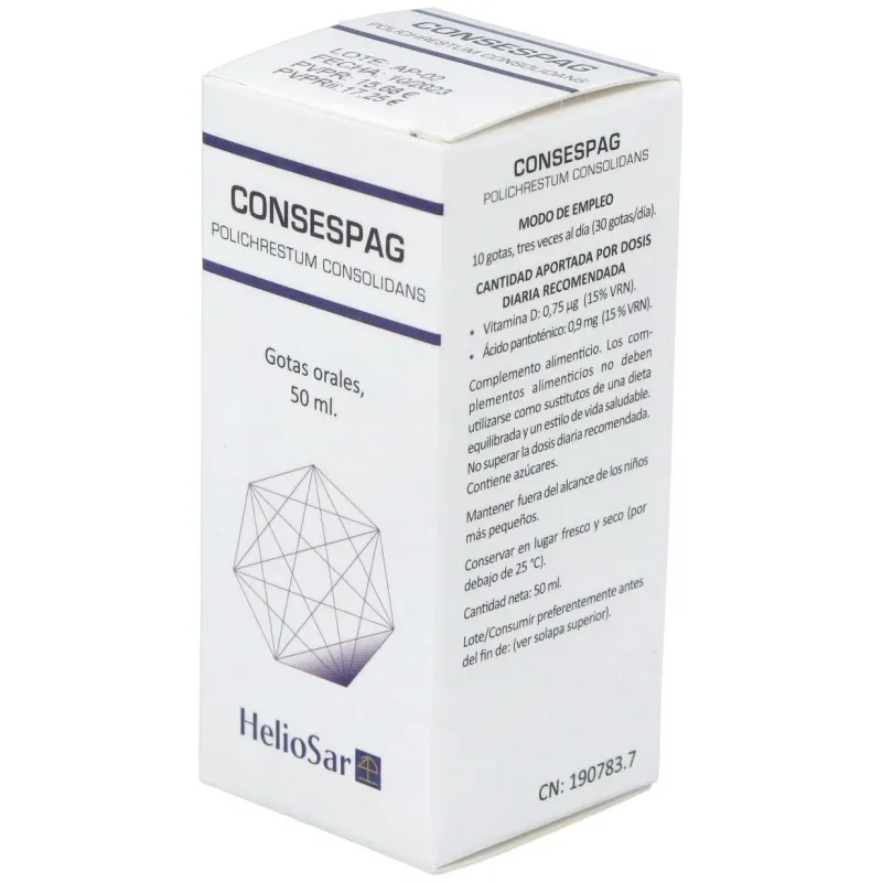 Consespag Polichrestum Consolidans 50 ml | Farmacia Barata Consespag Polichrestum Consolidans 50 ml | Farmacia Barata