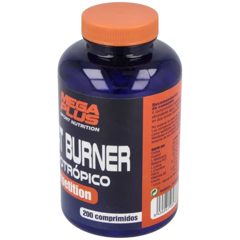 Fat Burner 200 comprimidos Mega Plus | Farmacia Barata Fat Burner 200 comprimidos Mega Plus | Farmacia Barata