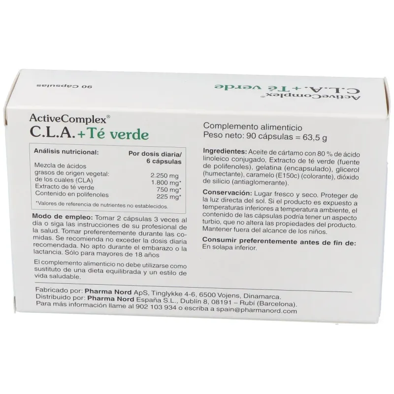 ActiveComplex CLA + Té Verde | Farmacia Barata
