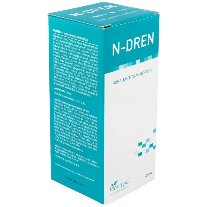 Plantapol N-Dren 500 ml | Farmacia Barata