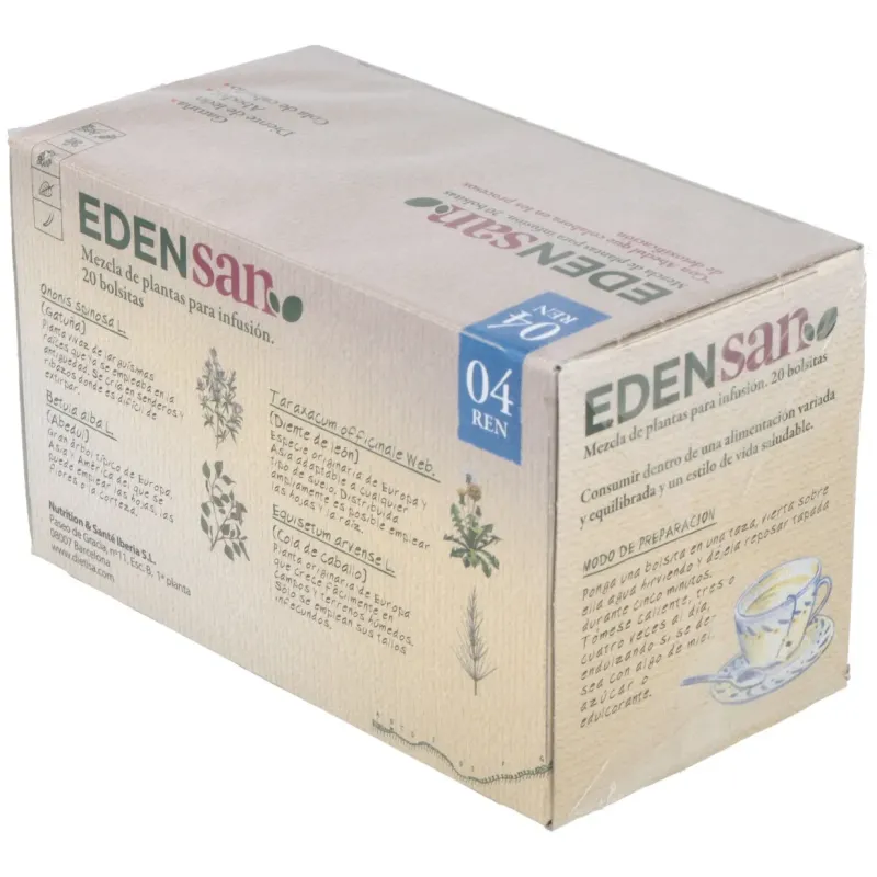 Edensan Renal Infusiones 20 sobres | Farmacia Barata Edensan Renal Infusiones 20 sobres | Farmacia Barata