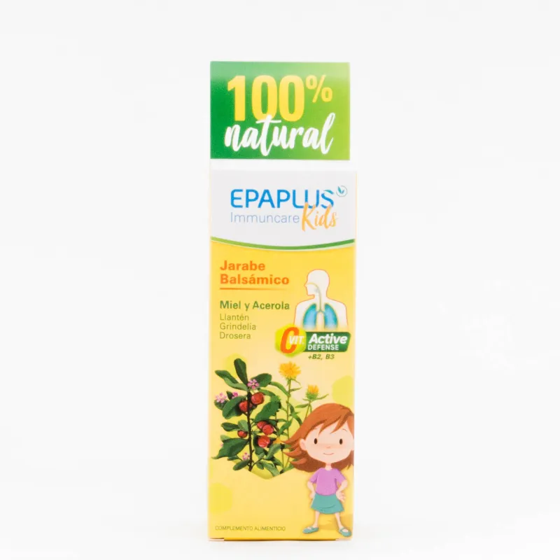 Epaplus Jarabe Balsámico Niños, 150ml. Epaplus Jarabe Balsámico Niños, 150ml.