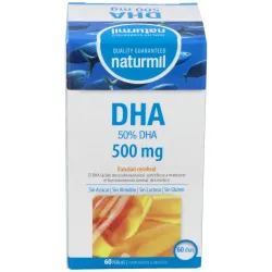 Naturmil Dha 500 mg, 60 Perlas