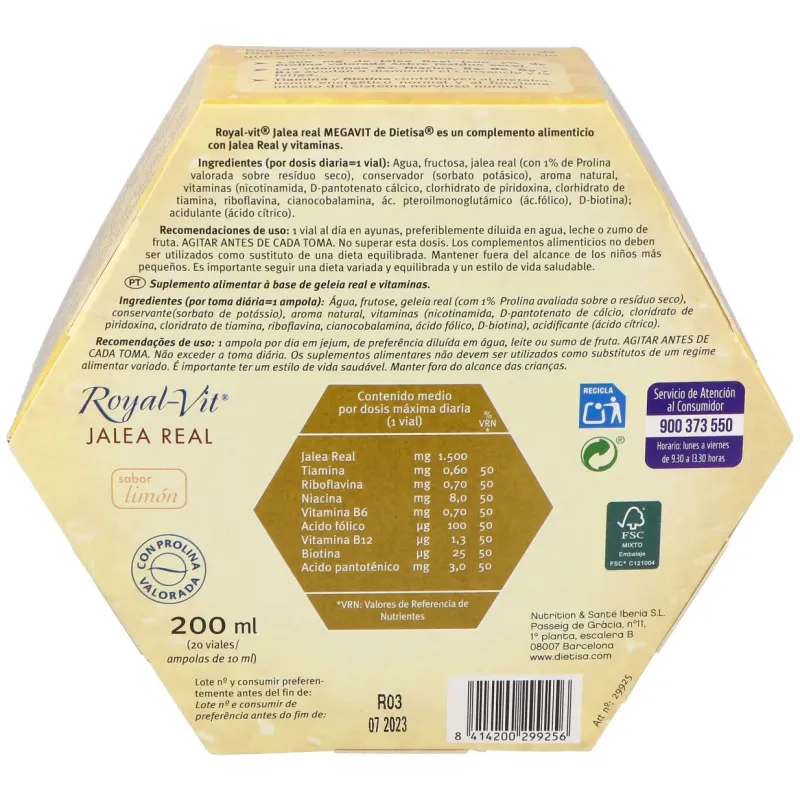 Royal Vit Mega Total 1500 mg | Farmacia Barata Royal Vit Mega Total 1500 mg | Farmacia Barata