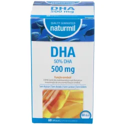 DHA 500 mg 60 Perlas Naturmil | Farmacia Barata DHA 500 mg 60 Perlas Naturmil | Farmacia Barata