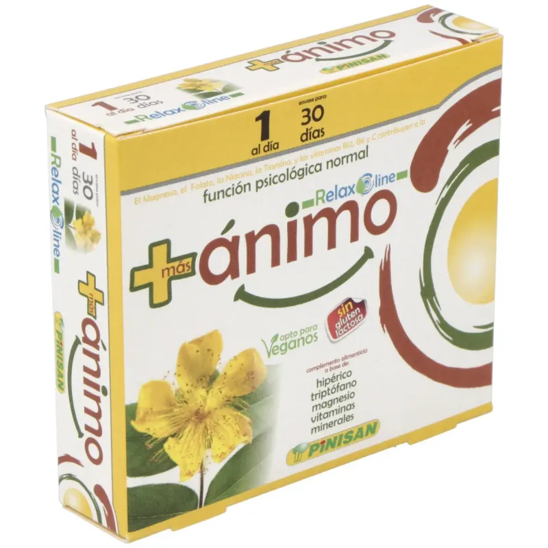 Mas Ánimo 30 cápsulas | Farmacia Barata