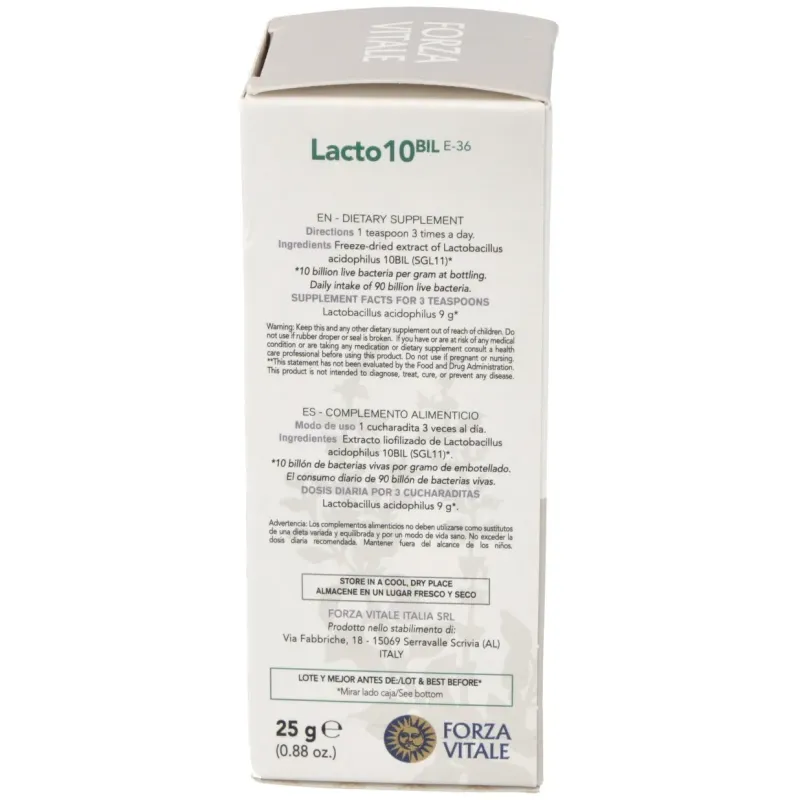 Forza Vitale Lacto 10 | Farmacia Barata Forza Vitale Lacto 10 | Farmacia Barata