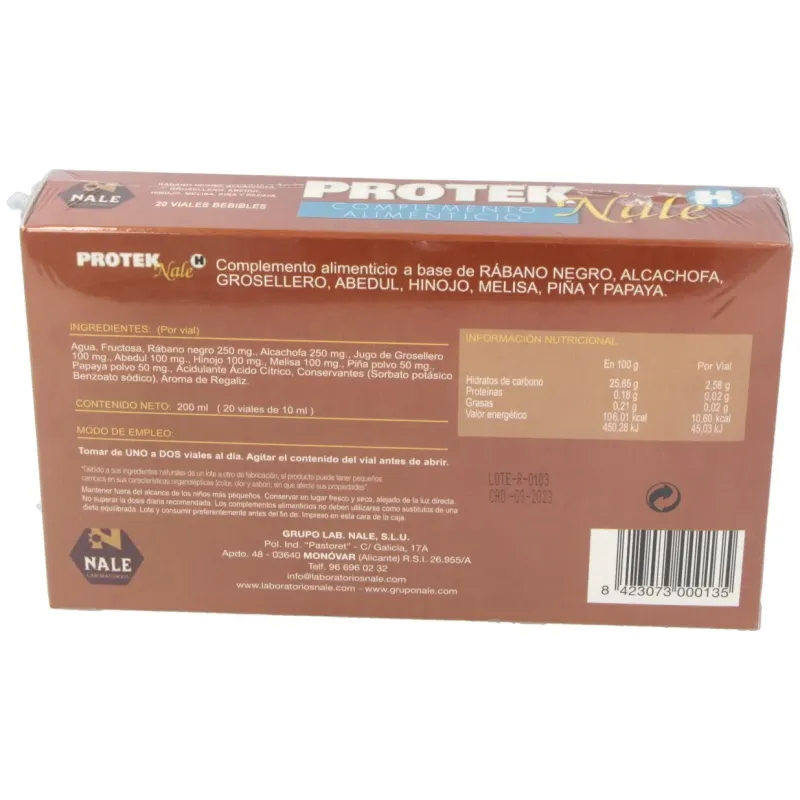 Protek H 20 Ampollas | Farmacia Barata Protek H 20 Ampollas | Farmacia Barata