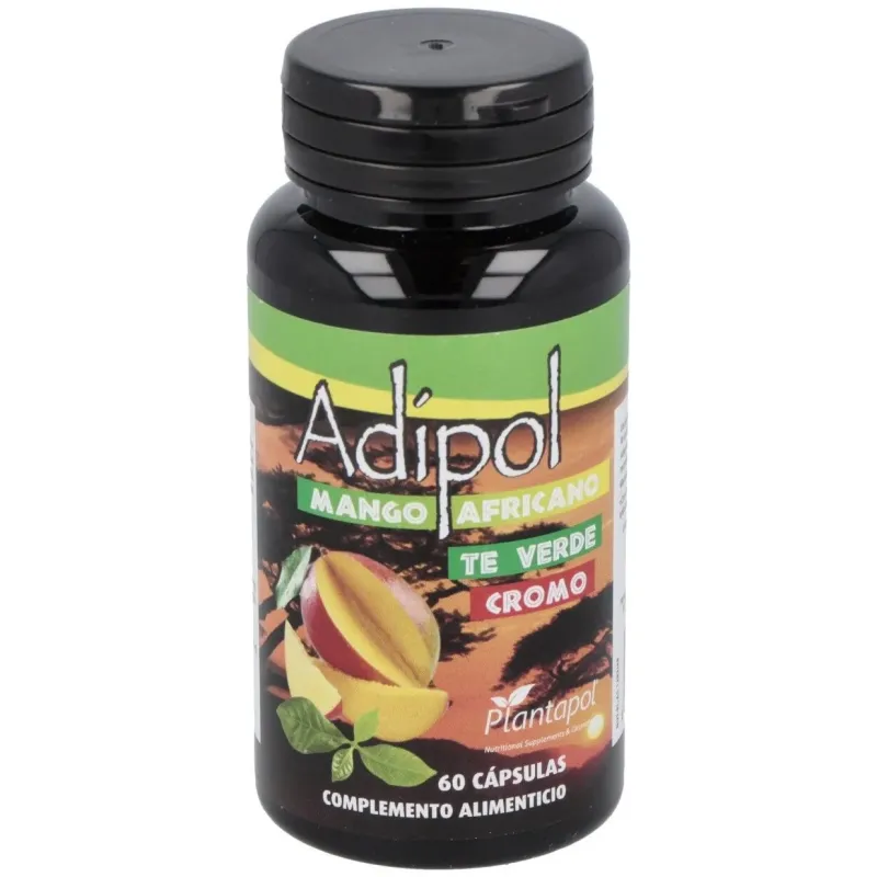 Adipol Mango Africano, Té Verde, Cromo 60 Cápsulas | Farmacia Barata Adipol Mango Africano, Té Verde, Cromo 60 Cápsulas | Farmacia Barata