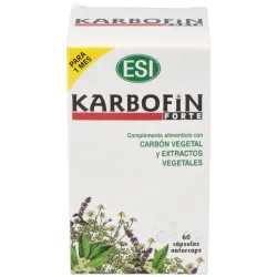 Esi Karbofin Forte, 60 Cápsulas de 350 mg