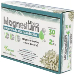 Mineraline Magnesium 60 cápsulas Pinisan | Farmacia Barata