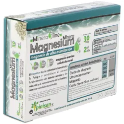 Mineraline Magnesium 60 cápsulas Pinisan | Farmacia Barata