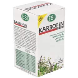 Karbofin Forte 60 cápsulas 350 mg ESI | Farmacia Barata Karbofin Forte 60 cápsulas 350 mg ESI | Farmacia Barata