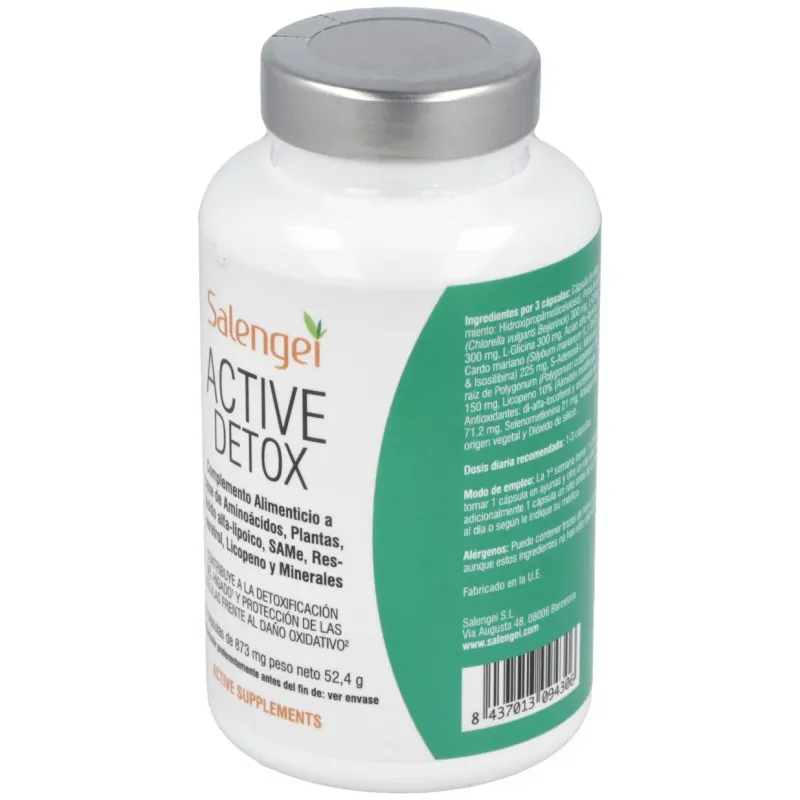 Salengei Active Detox, 60 Cápsulas | Farmacia Barata Salengei Active Detox, 60 Cápsulas | Farmacia Barata