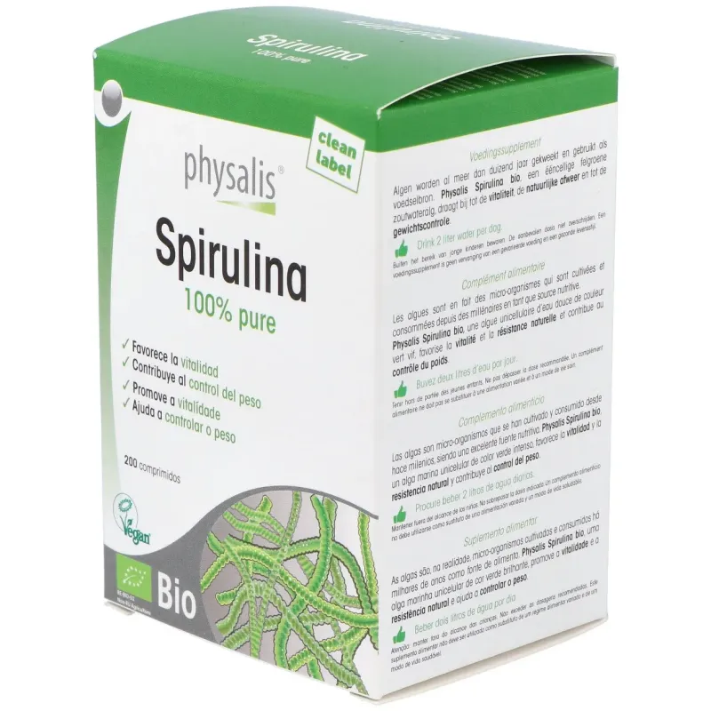 Spirulina 200 Comprimidos | Farmacia Barata Spirulina 200 Comprimidos | Farmacia Barata