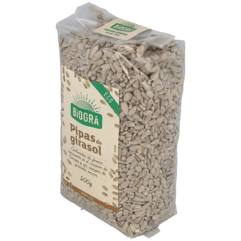 Pipas de Girasol Bio 500 g | Farmacia Barata Pipas de Girasol Bio 500 g | Farmacia Barata