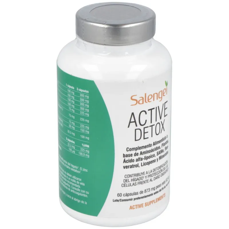 Salengei Active Detox, 60 Cápsulas | Farmacia Barata Salengei Active Detox, 60 Cápsulas | Farmacia Barata